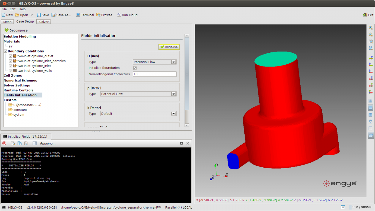 Stl чем открыть. OPENFOAM программа. OPENFOAM Интерфейс. OPENFOAM Cyclone. Helyx-os.